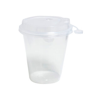 PP HARD CUP + FROSTED CONNECTION LID