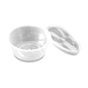 Clear Microwavable Round Bowls + M/W Lids