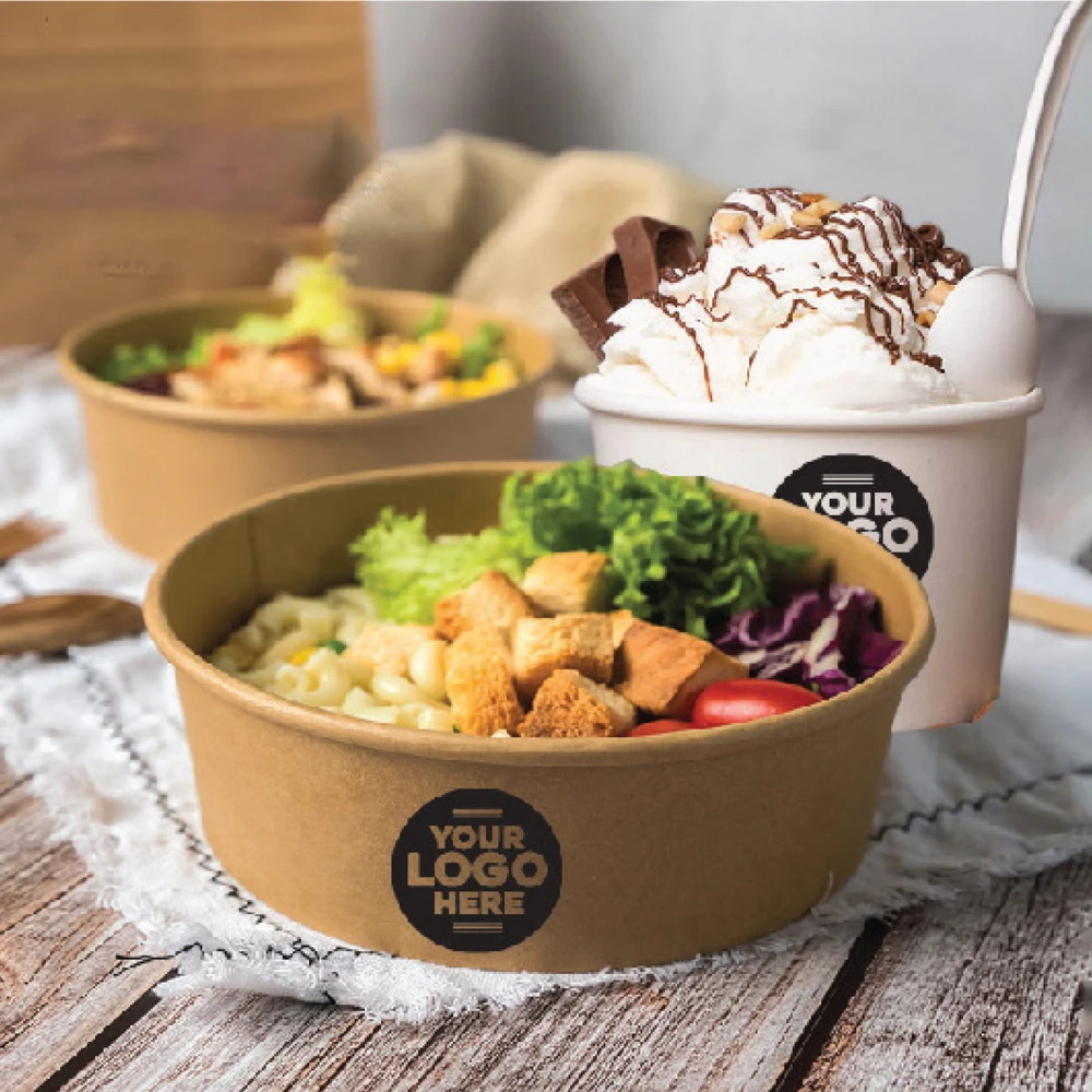 Paper Bowls & Kraft Containers