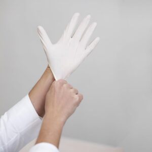Latex Gloves – White